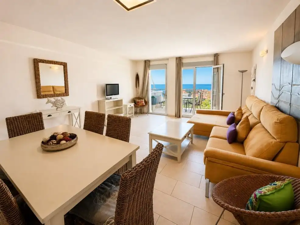 Sala d'estar de Àtic en venda en Altea amb Aire condicionat, Calefacció i Terrassa