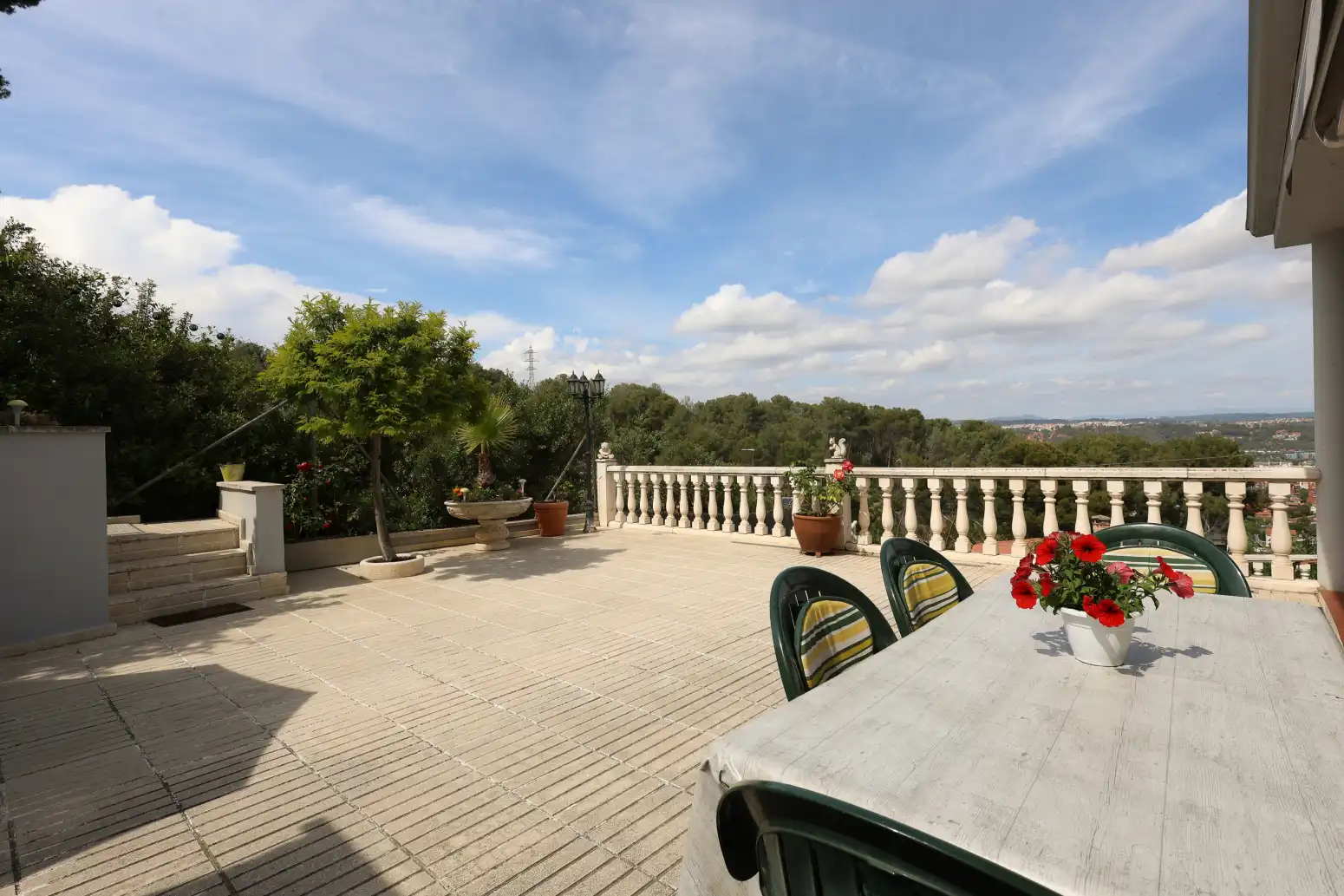 Terraza de Casa o chalet en venta en Sant Andreu de la Barca con Calefacción, Jardín privado y Terraza
