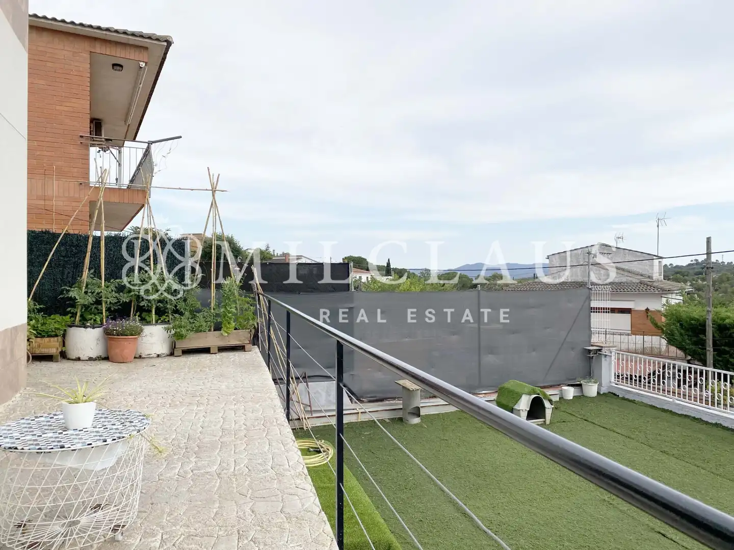 Terrasse von Haus oder Chalet zum Verkauf in Lliçà d'Amunt mit Klimaanlage, Heizung und Privatgarten
