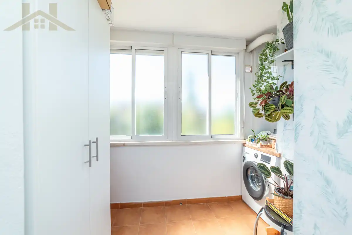 Balcony of Flat for sale in Rivas-Vaciamadrid  with Air Conditioner, Heating and Parquet flooring