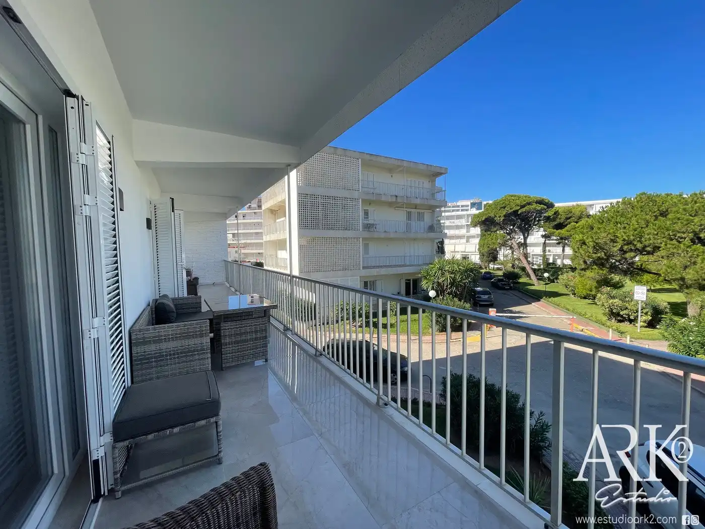 Terrasse von Wohnungen zum Verkauf in Gandia mit Klimaanlage, Terrasse und Möbliert