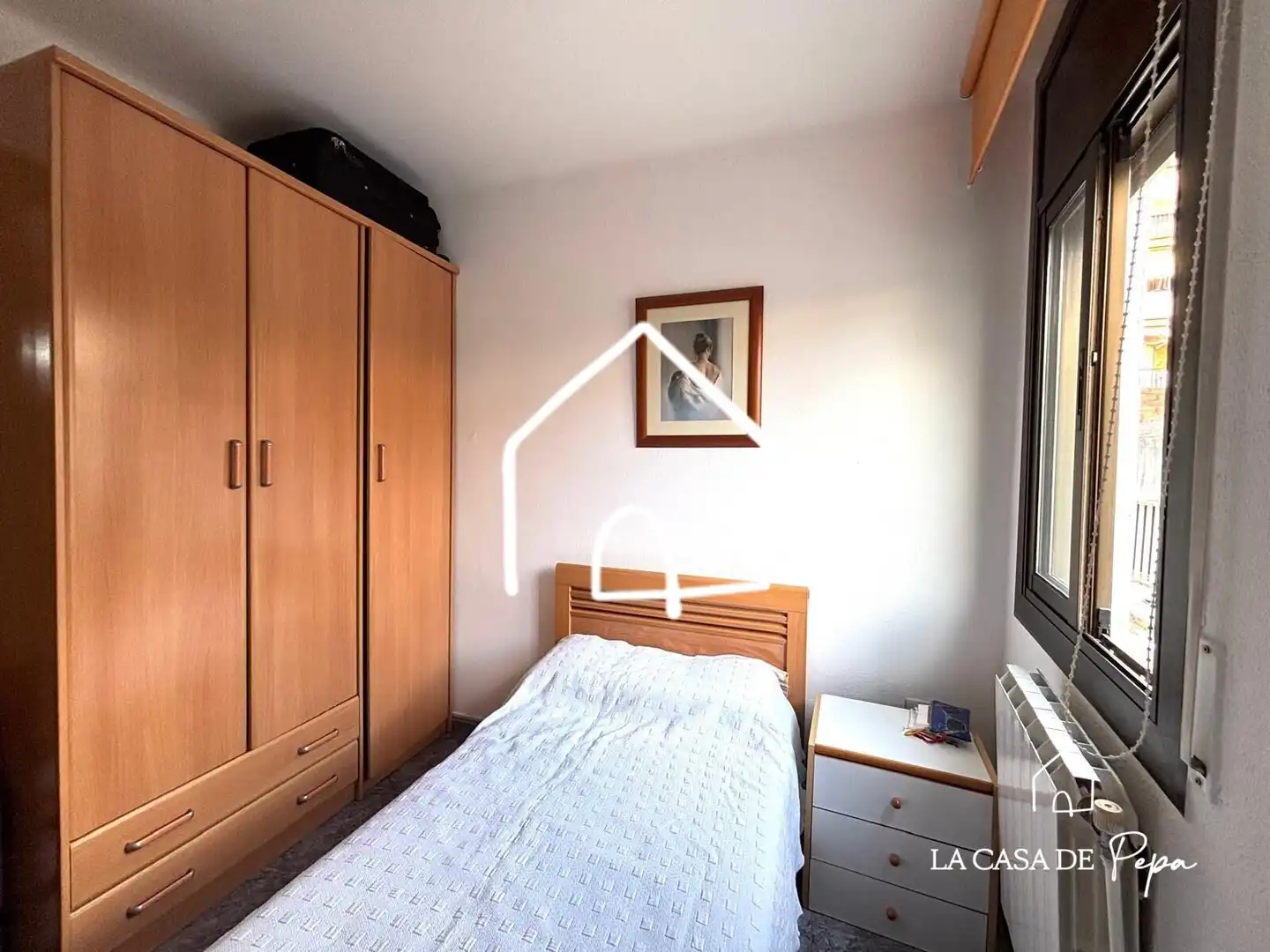 Schlafzimmer von Wohnung zum Verkauf in Viladecans mit Heizung und Möbliert
