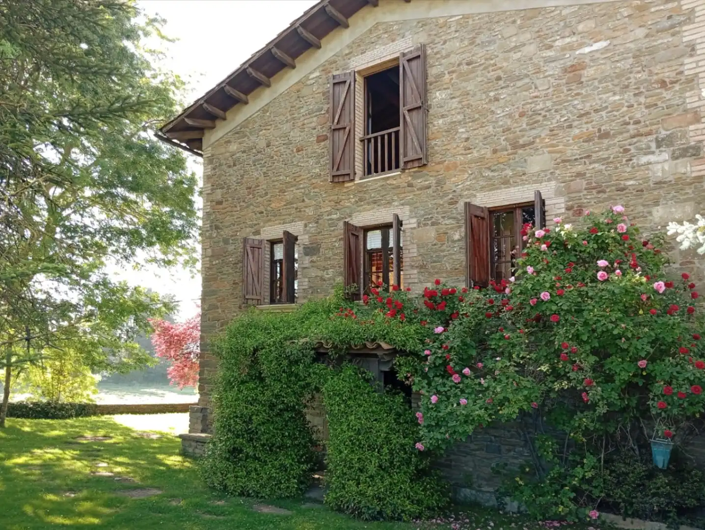 Vista exterior de Finca rústica en venta en Rupit i Pruit con Jardín privado