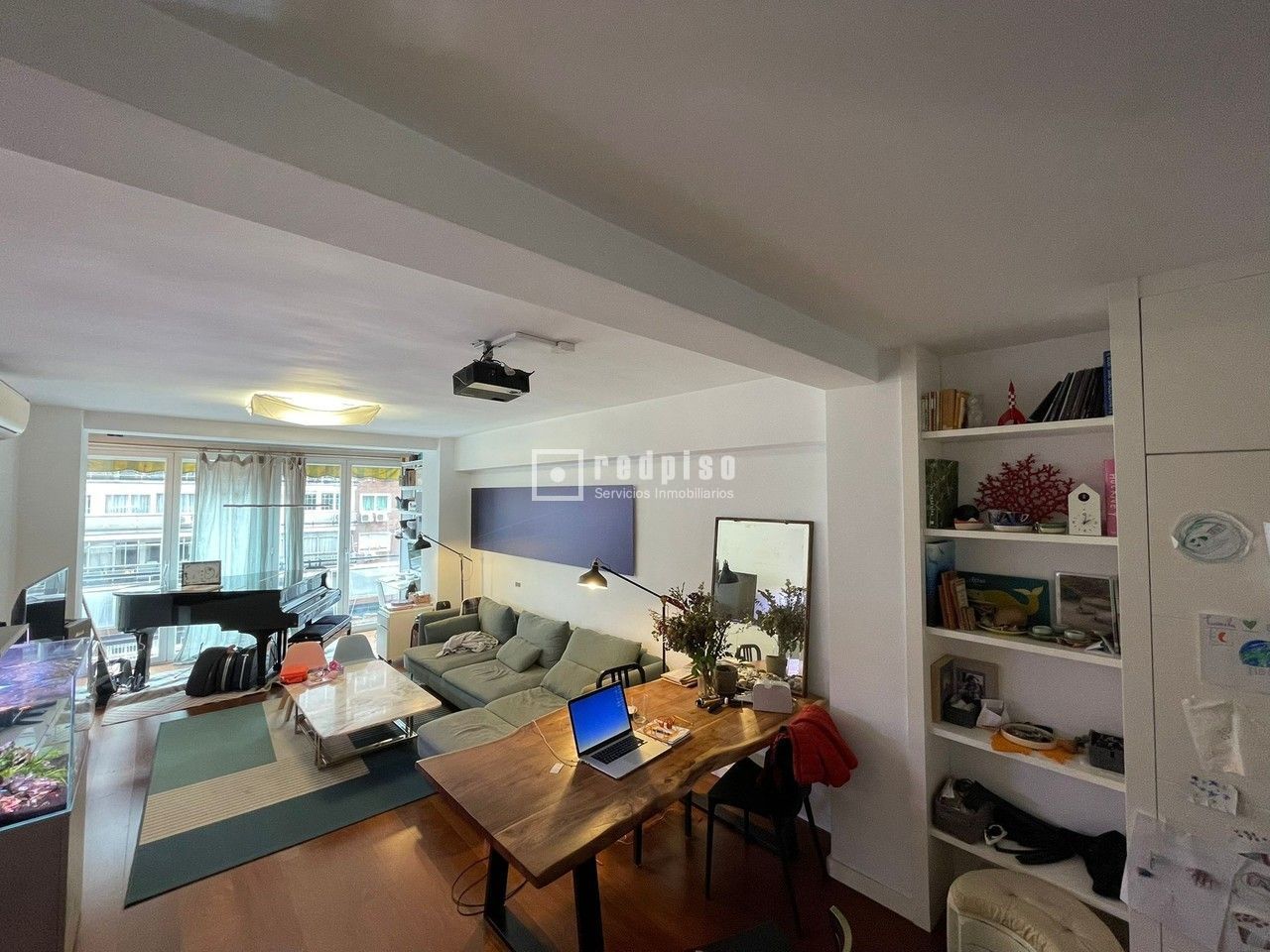 Living room of Flat to rent in  Madrid Capital  with Heating