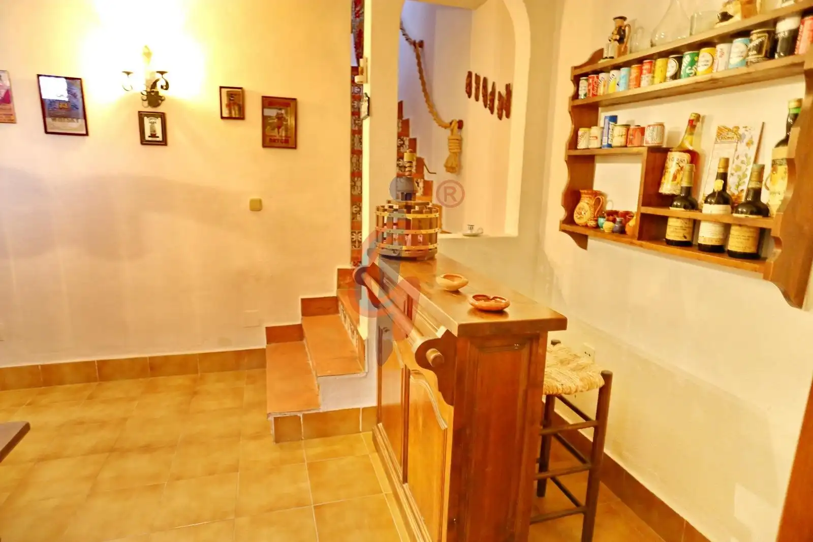Cocina de Casa adosada en venta en Guardamar del Segura con Aire acondicionado, Calefacción y Terraza