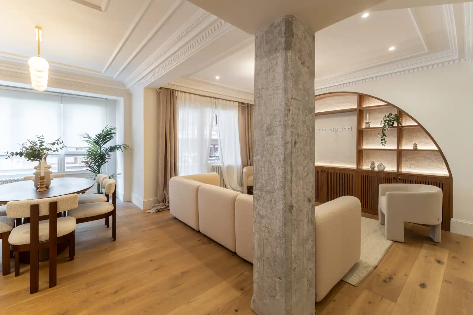 Sala de estar de Piso en venta en Madrid con Aire acondicionado, Calefacción y Parquet