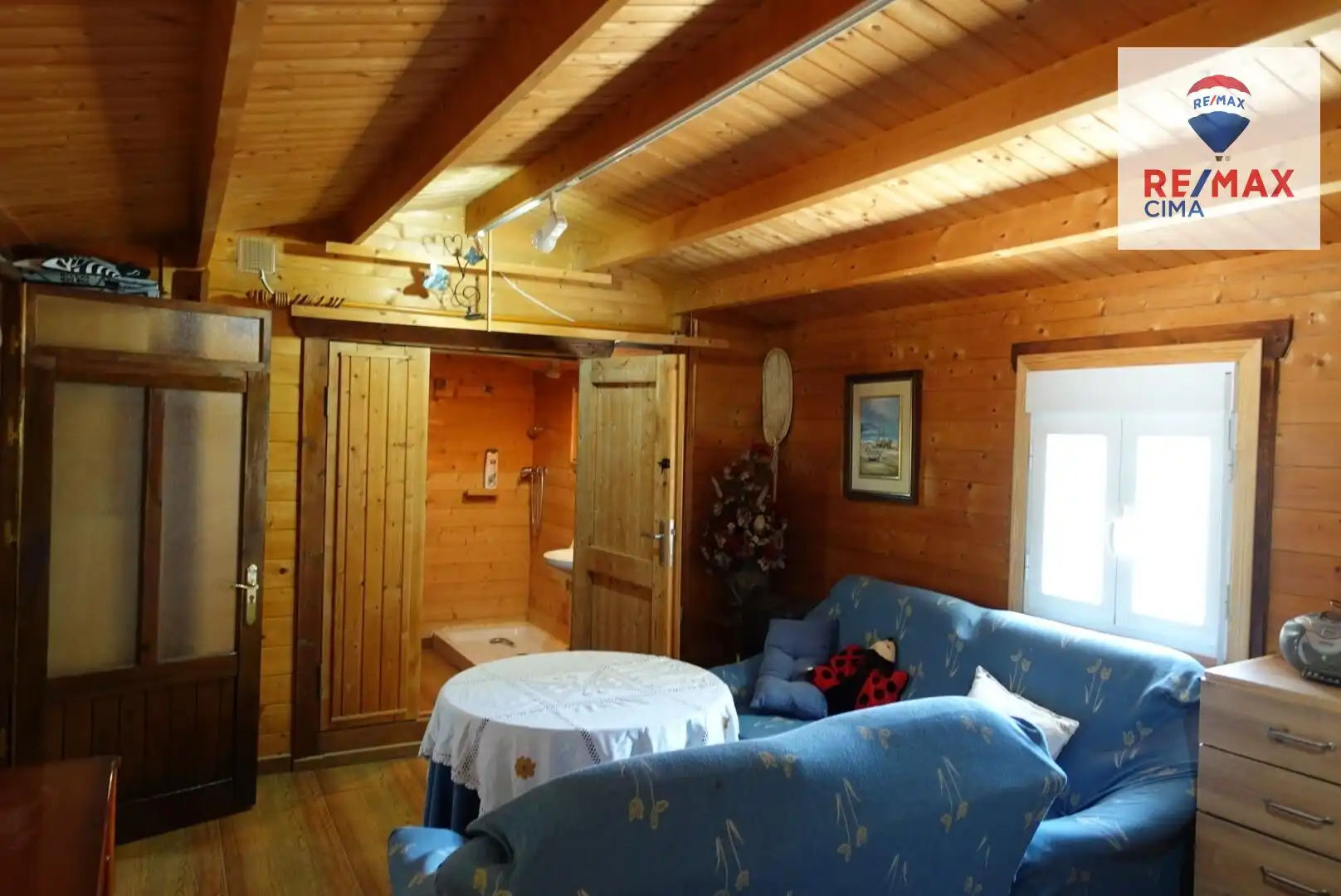 Living room of Houses for sale in Cúllar  with Private garden and Community pool