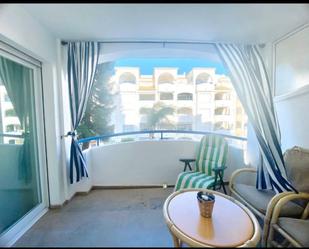 Balcony of Apartment for sale in Benalmádena  with Air Conditioner, Private garden and Terrace