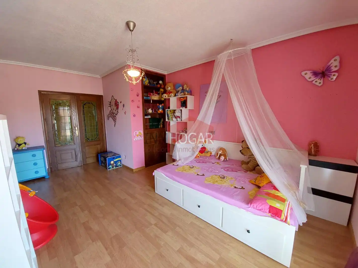 Bedroom of Houses for sale in Sanchidrián  with Private garden, Parquet flooring and Terrace