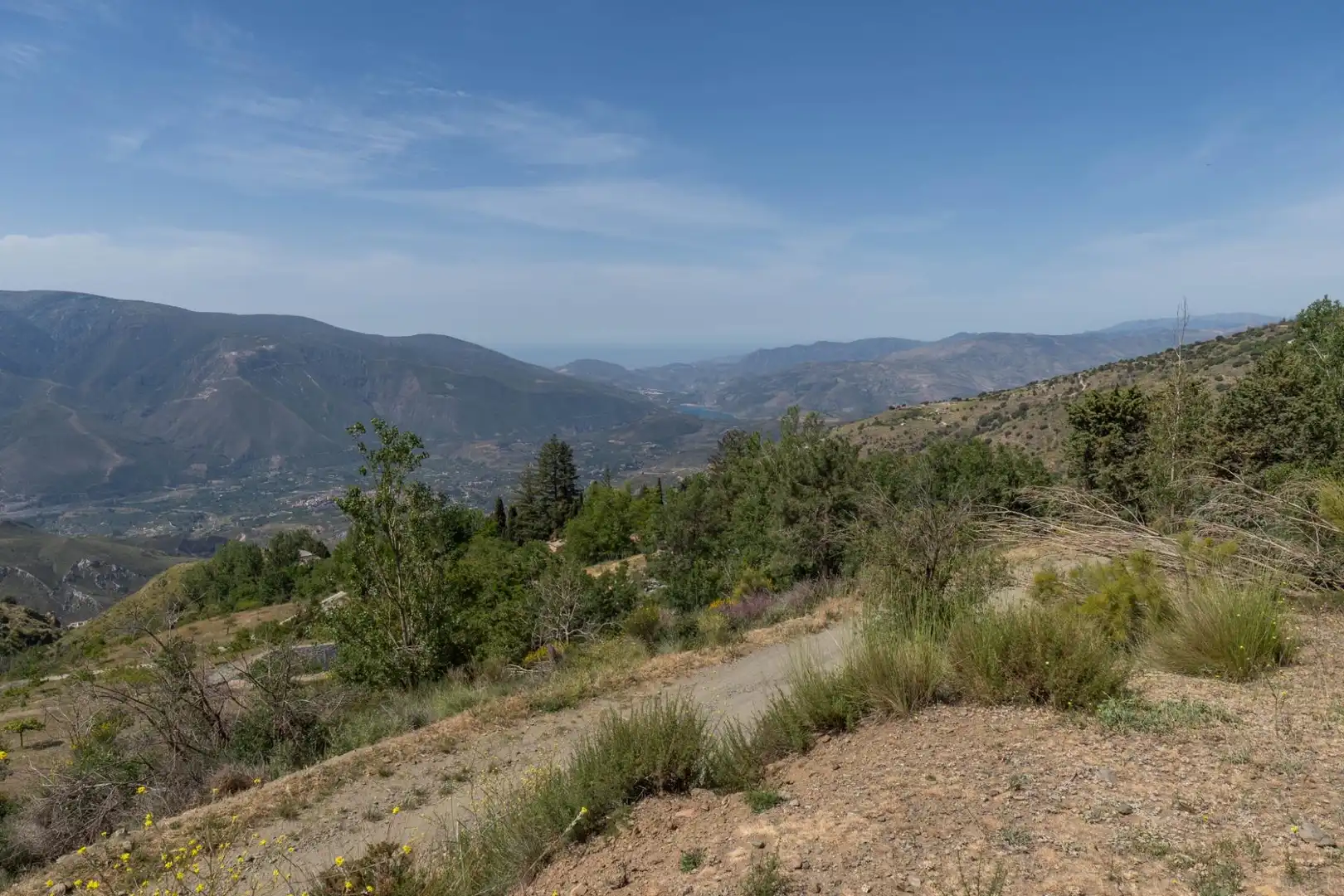 Vista exterior de Terreno en venta en Soportújar