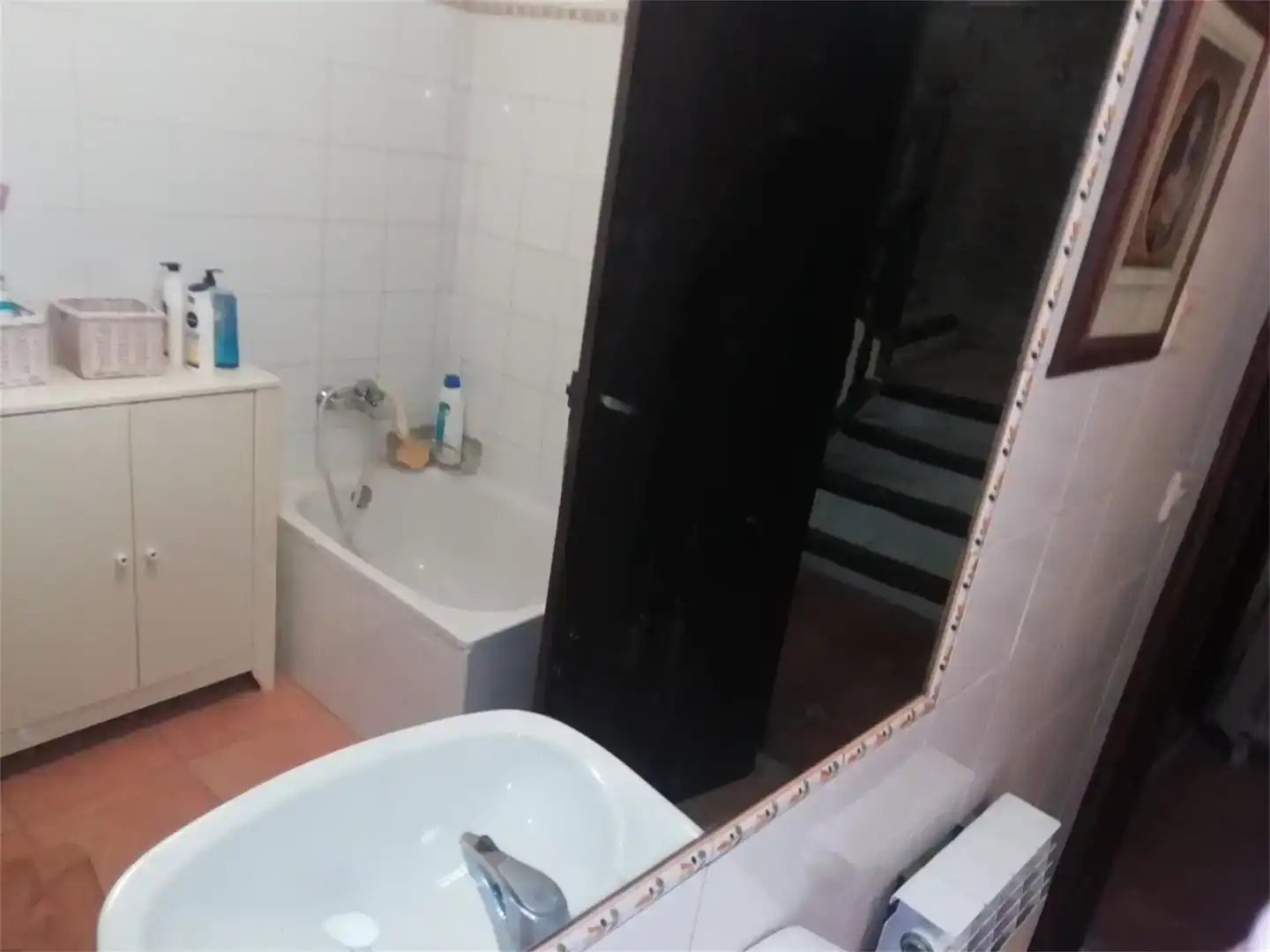 Bany de Casa adosada en venda en Aras amb Parquet, Traster i Forn