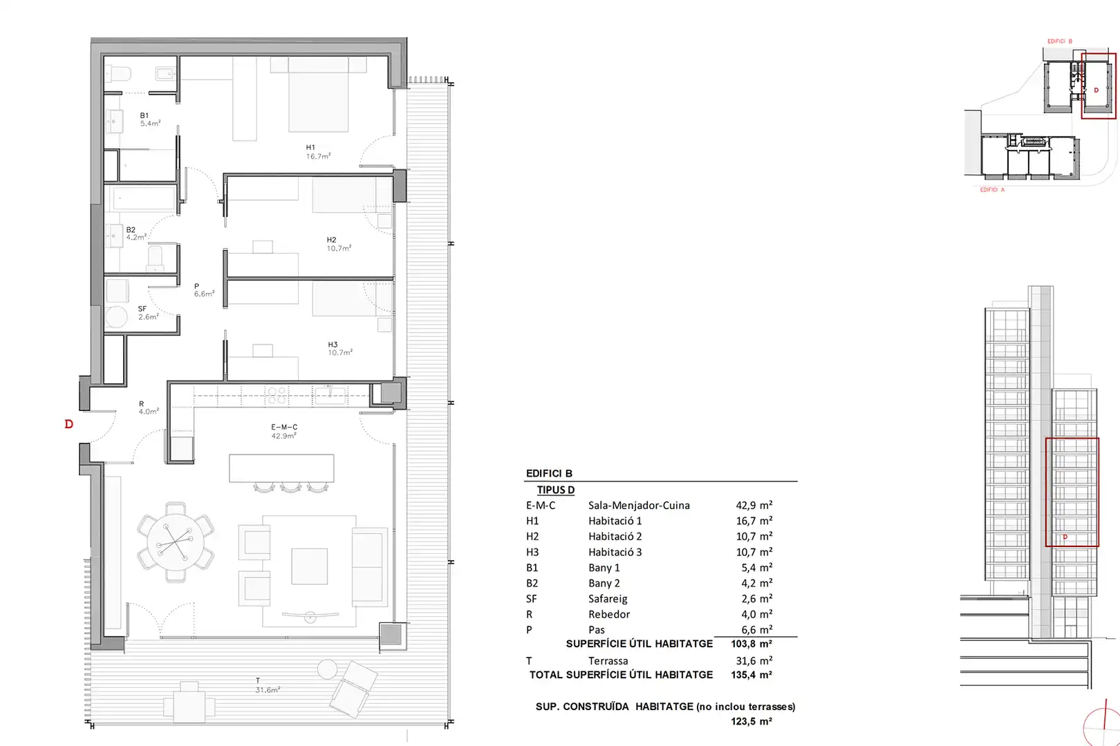 Apartamento de alquiler en Les Escaldes