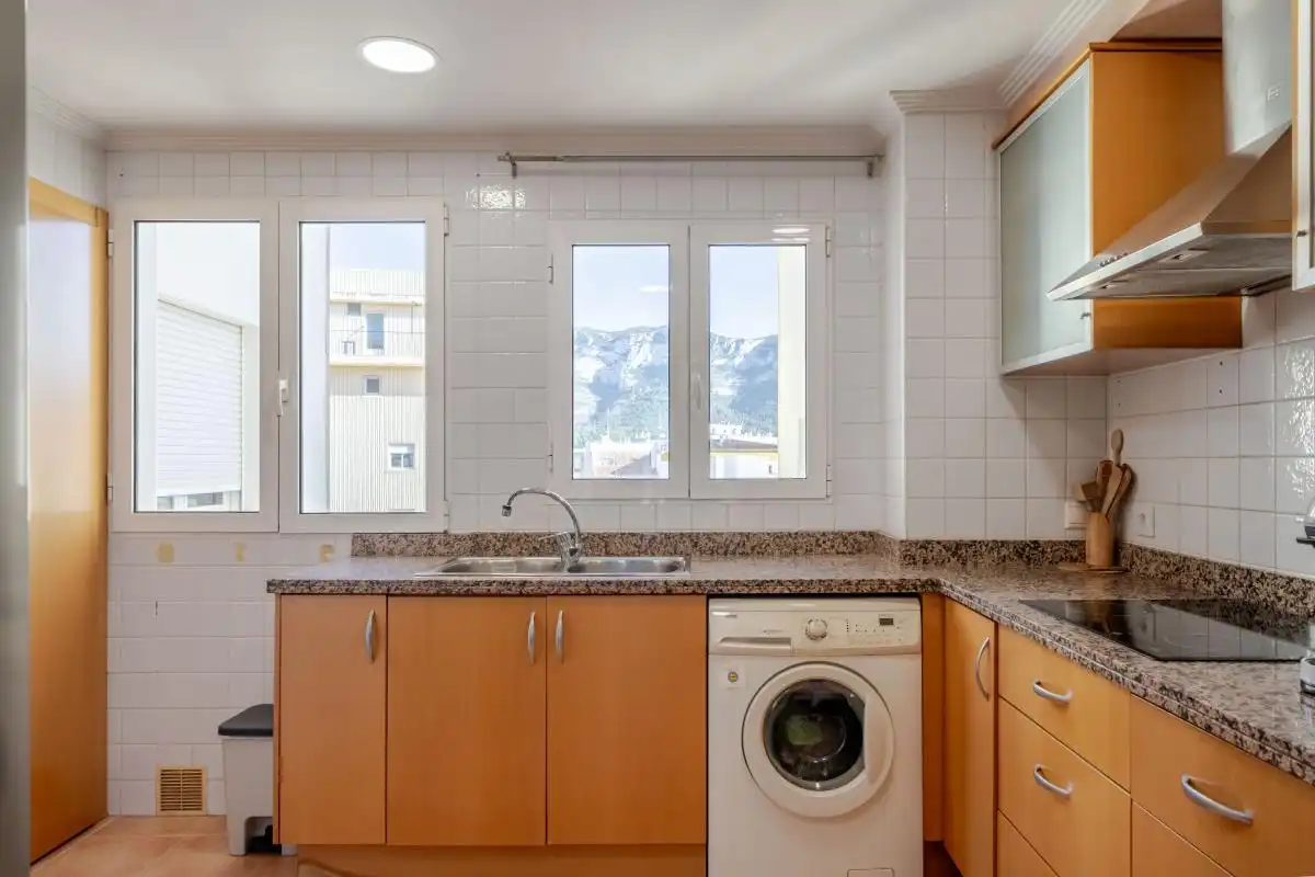 Kitchen of Flat for sale in Dénia  with Air Conditioner, Heating and Storage room