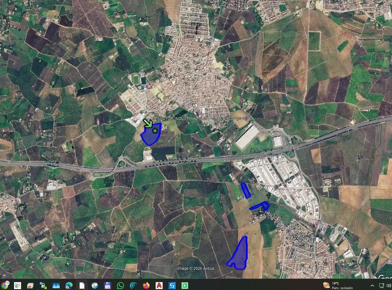 Rustikales Grundstück zum Verkauf in Umbrete, imagen 2