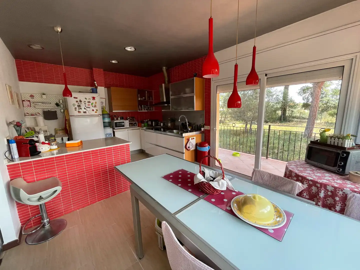 Kitchen of Houses for sale in Caldes de Malavella  with Heating, Private garden and Terrace