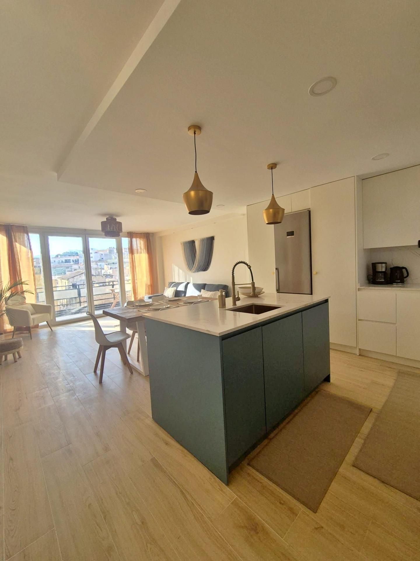 Kitchen of Flat to rent in Málaga Capital  with Air Conditioner, Heating and Terrace