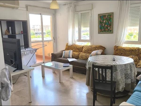 Sala de estar de Piso en venta en  Córdoba Capital con Aire acondicionado, Terraza y Trastero