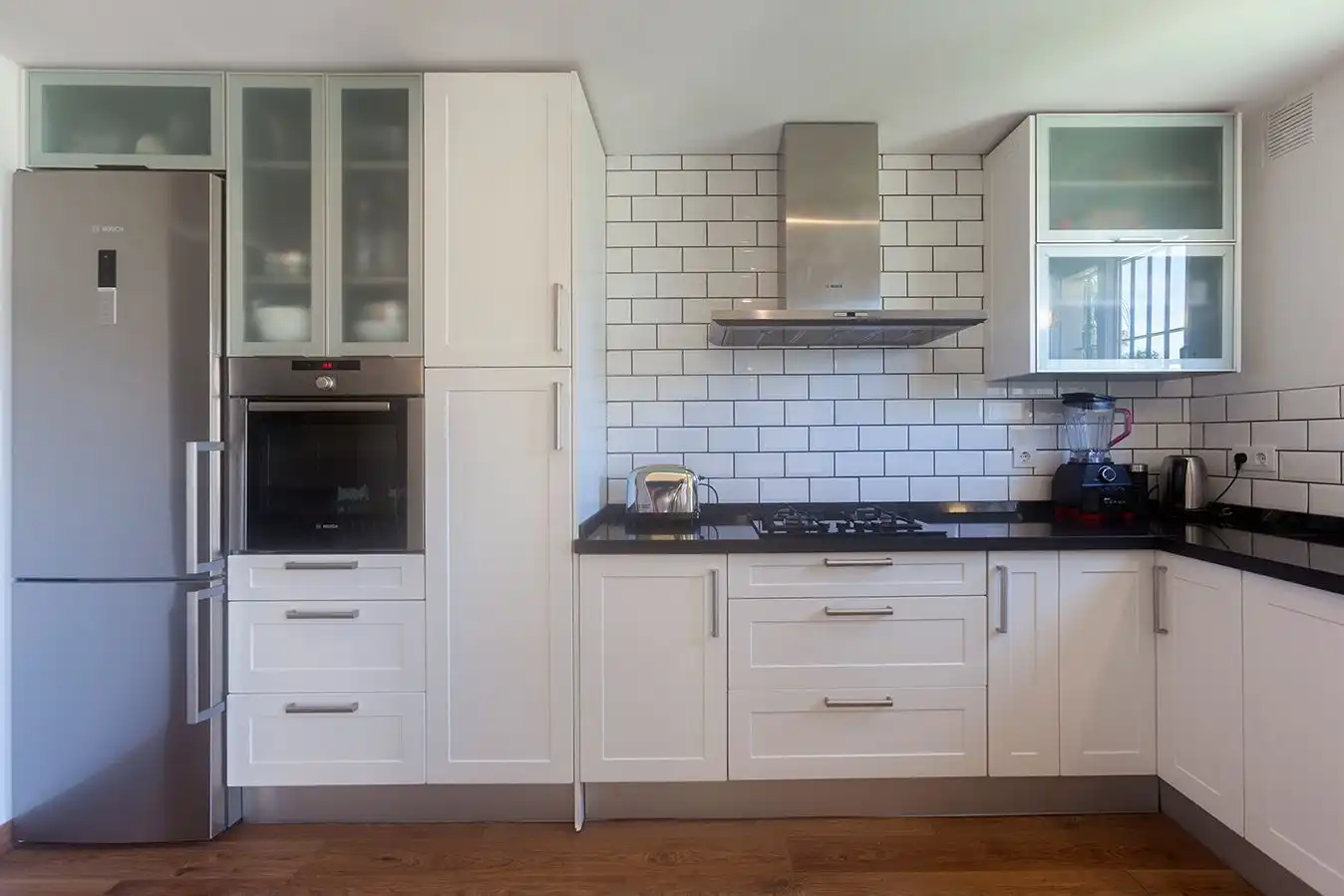 Cocina de Casa adosada en venta en Tarifa con Aire acondicionado, Calefacción y Jardín privado