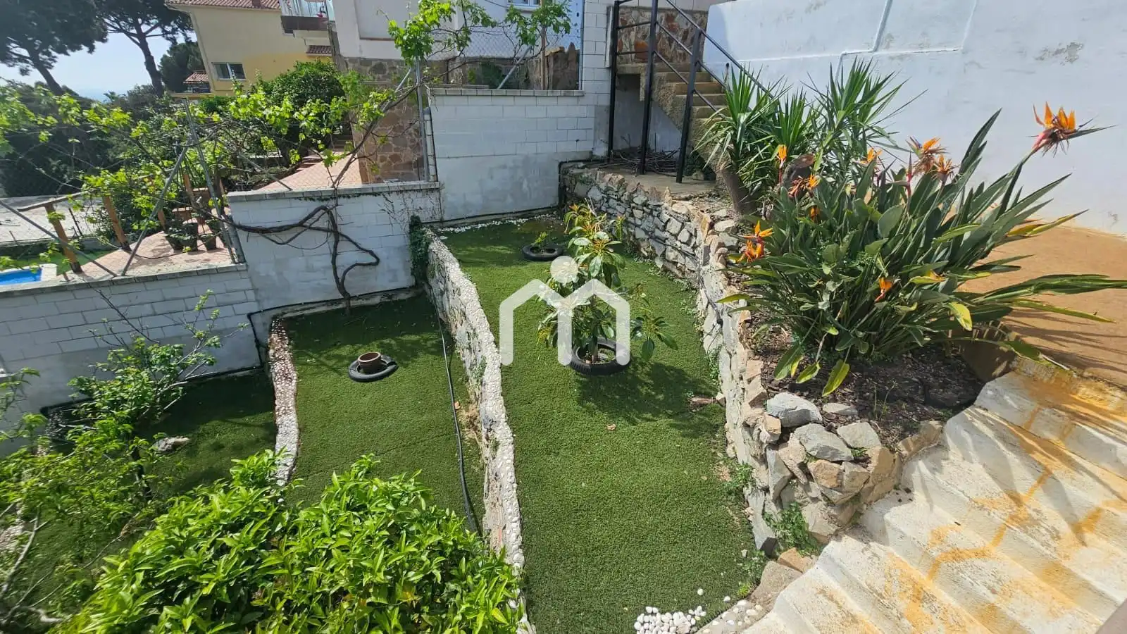 Jardín de Casa o chalet en venta en Cabrils con Calefacción, Parquet y Terraza