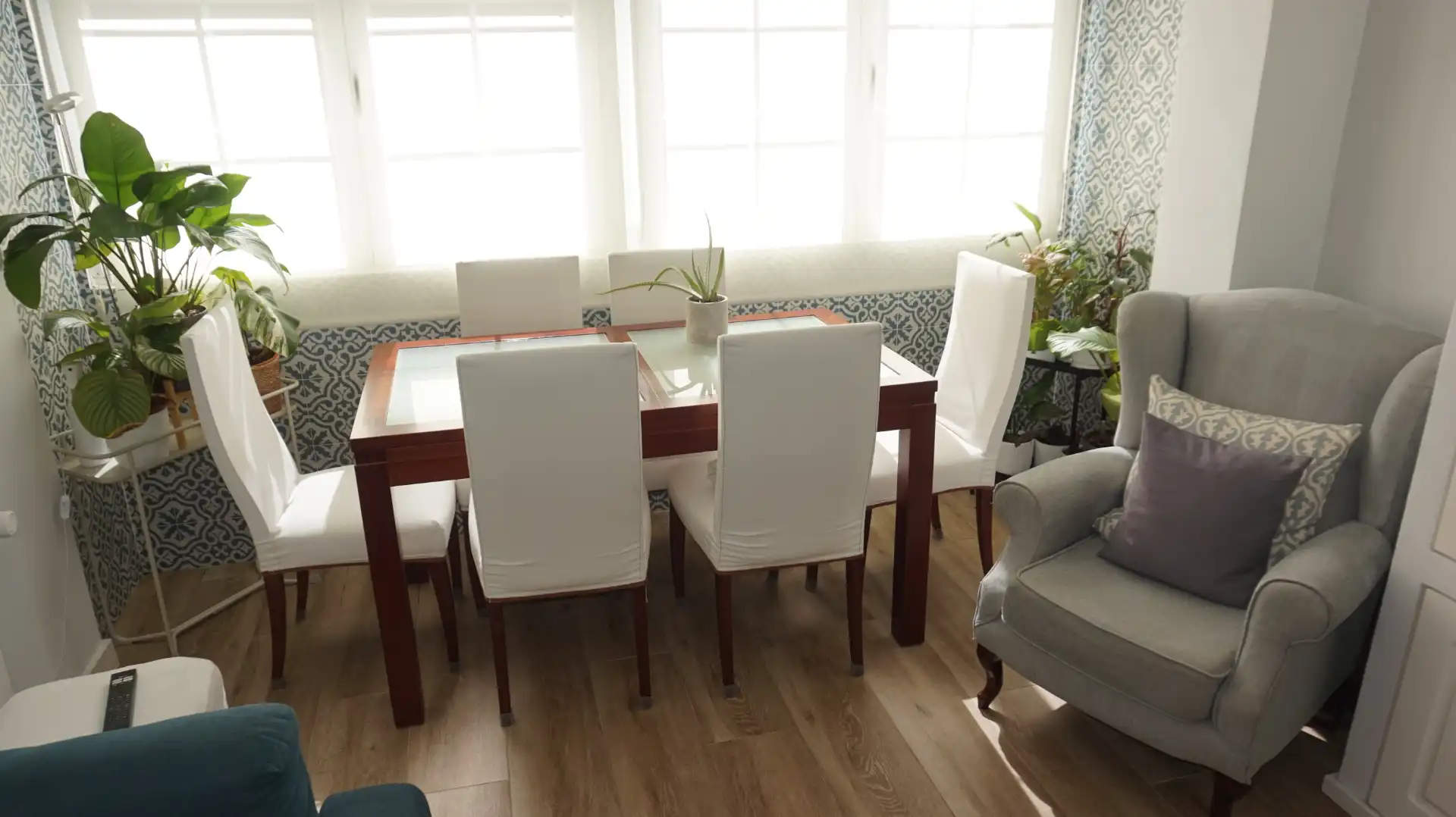 Esszimmer von Wohnung zum Verkauf in Madrid mit Klimaanlage, Heizung und Terrasse