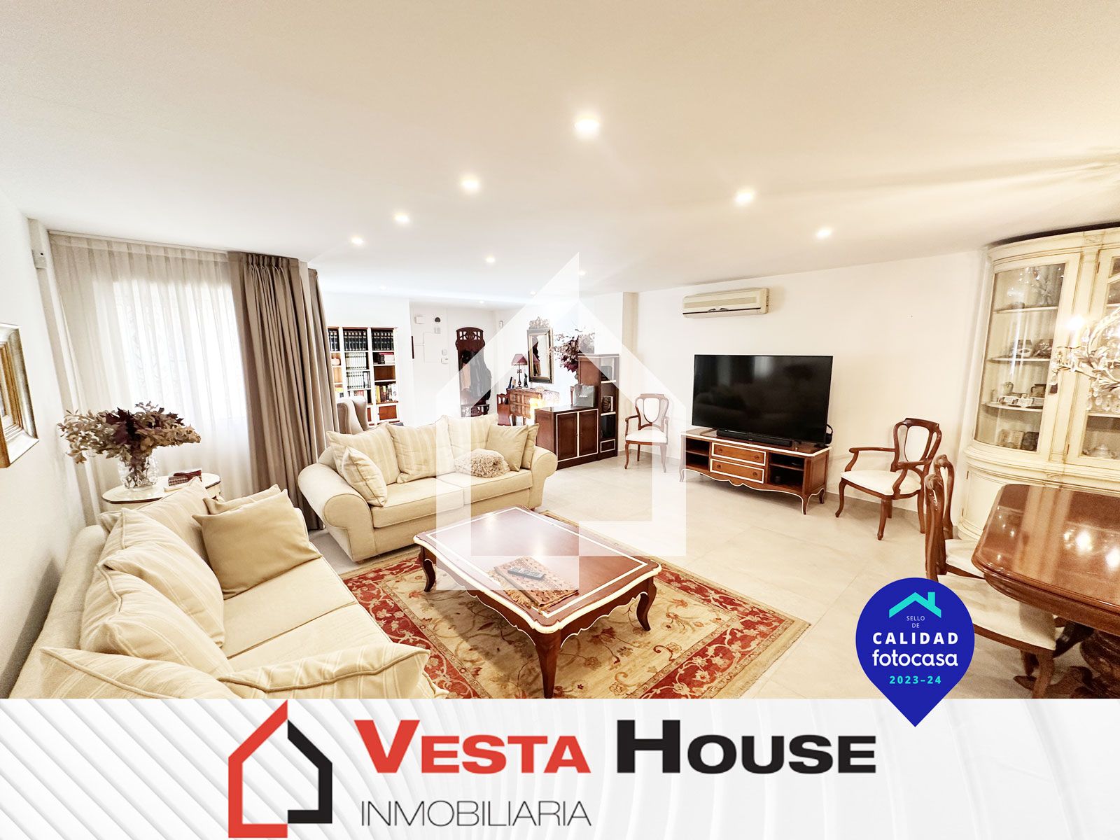 Living room of House or chalet for sale in San Vicente del Raspeig / Sant Vicent del Raspeig  with Air Conditioner, Terrace and Balcony