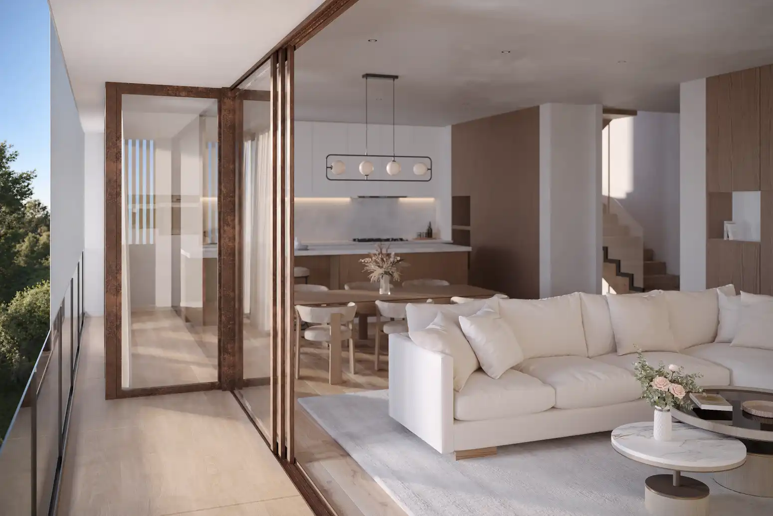 Sala d'estar de Casa o xalet en venda en Castelldefels amb Aire condicionat