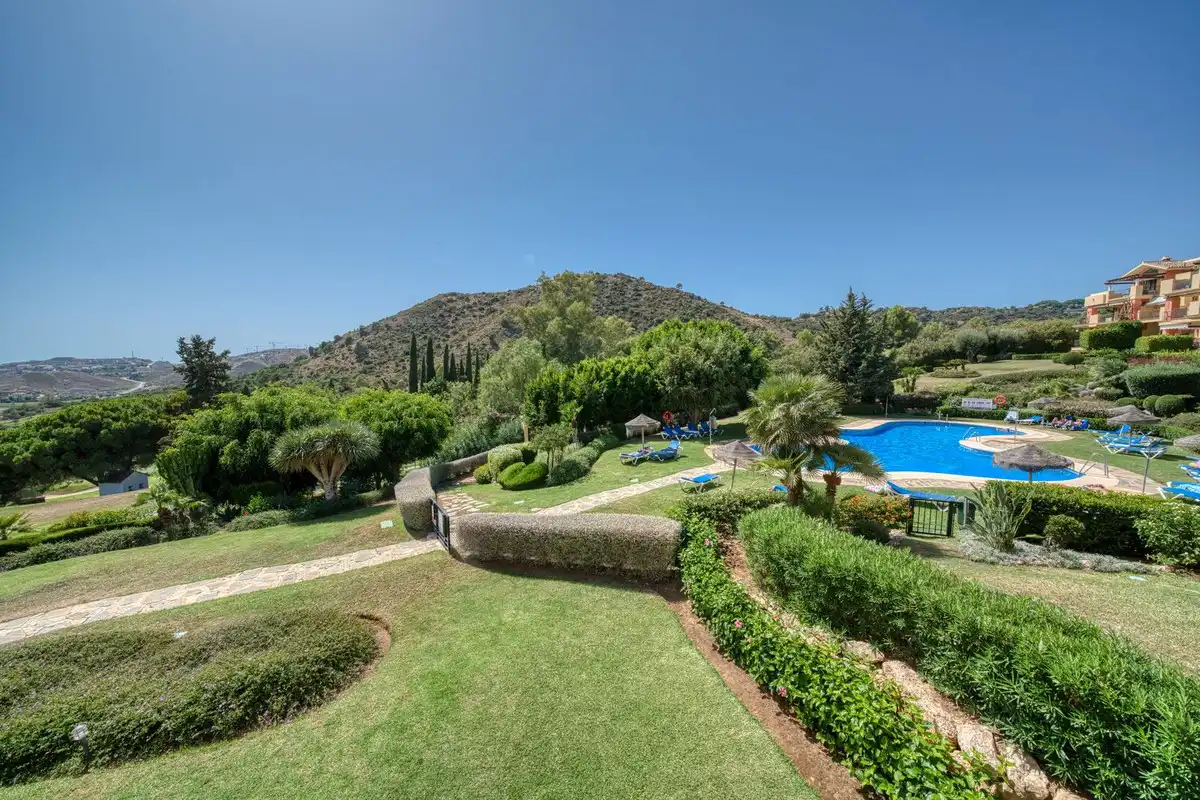 Garden of Apartments for rent in Benahavís  with Air Conditioner, Terrace and Community pool