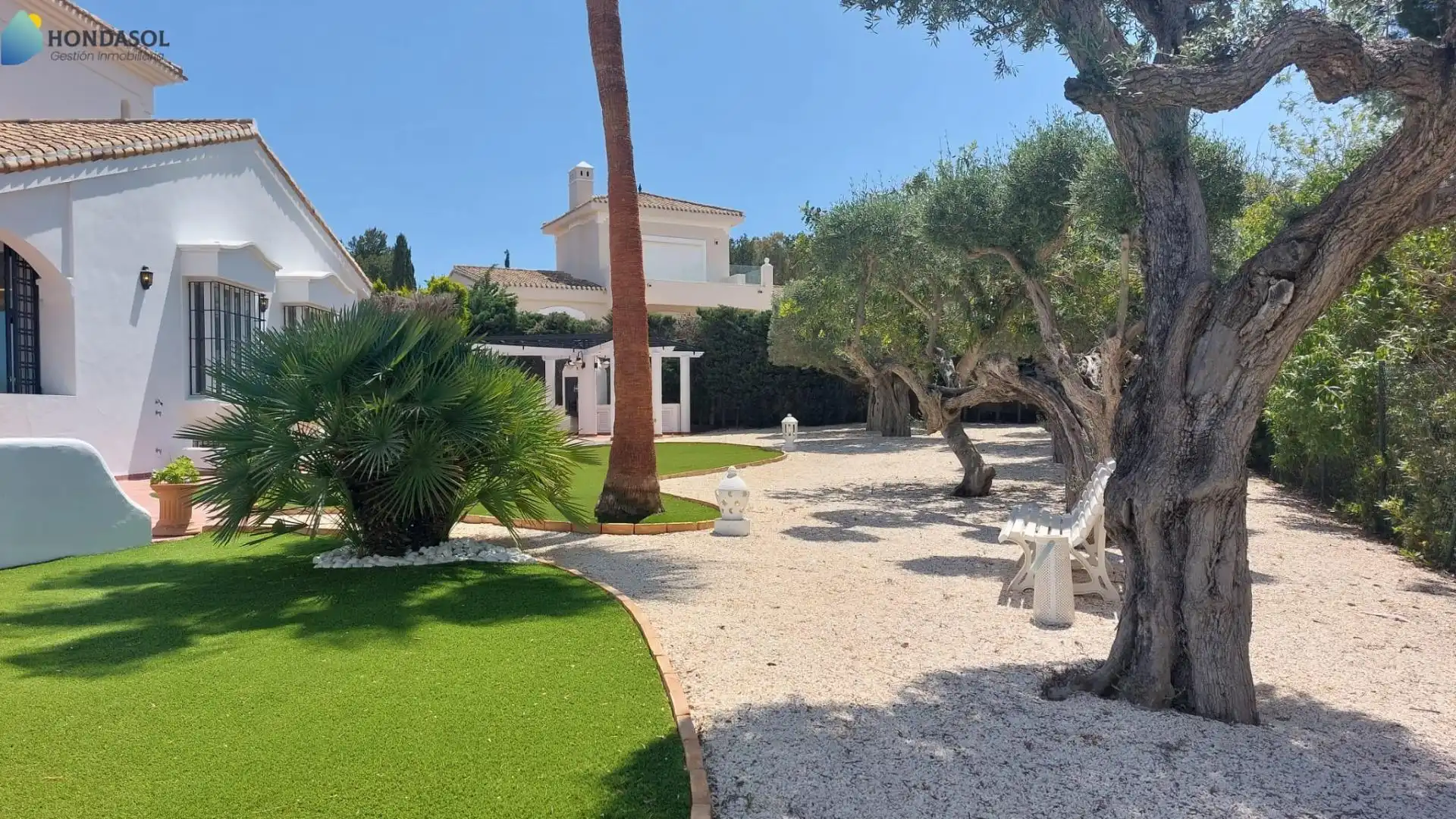 Jardí de Casa o xalet en venda en Cartagena amb Aire condicionat, Jardí privat i Terrassa