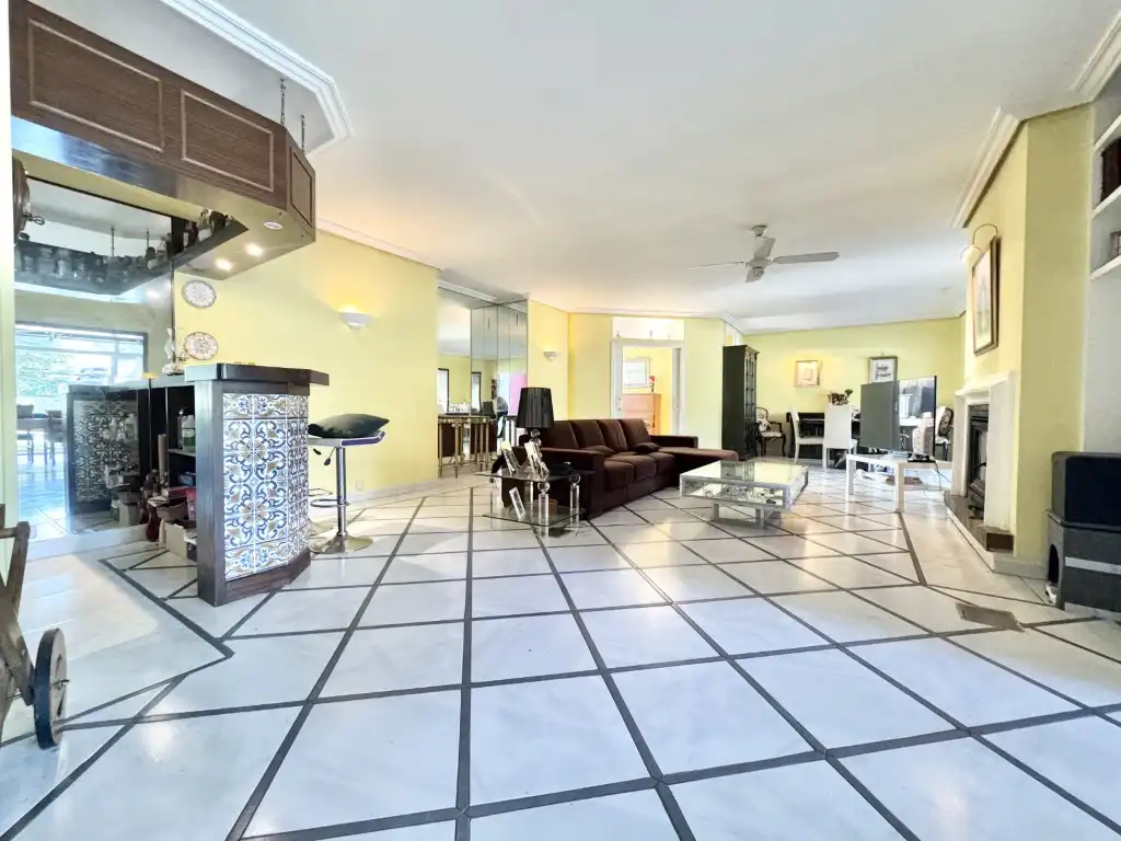 Sala d'estar de Casa o xalet en venda en Ciudalcampo