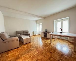 Living room of Flat for sale in Segovia Capital  with Heating, Terrace and Furnished