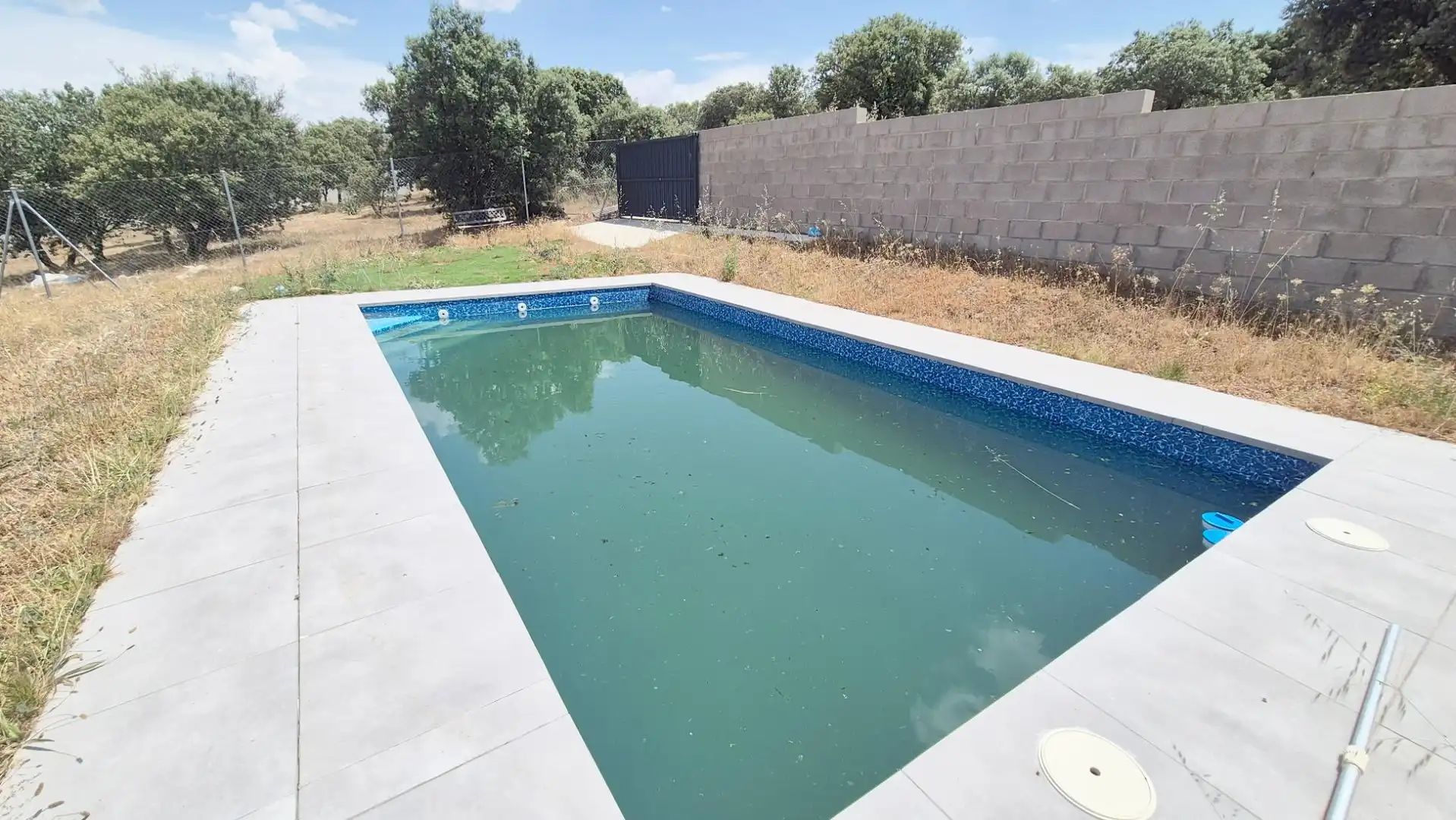 Piscina de Casa o chalet en venta en Carrascal de Barregas con Aire acondicionado, Calefacción y Jardín privado