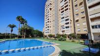 Swimming pool of Flat for sale in El Campello  with Air Conditioner, Heating and Storage room