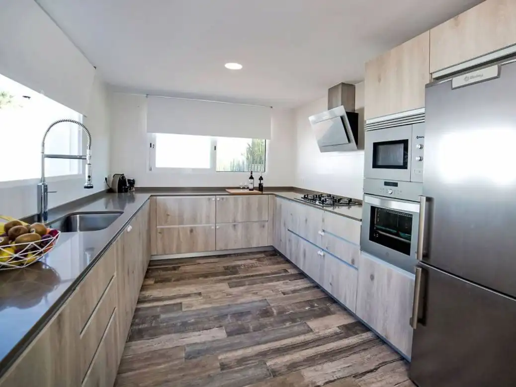 Cocina de Casa o chalet en venta en Calpe / Calp con Aire acondicionado, Calefacción y Amueblado