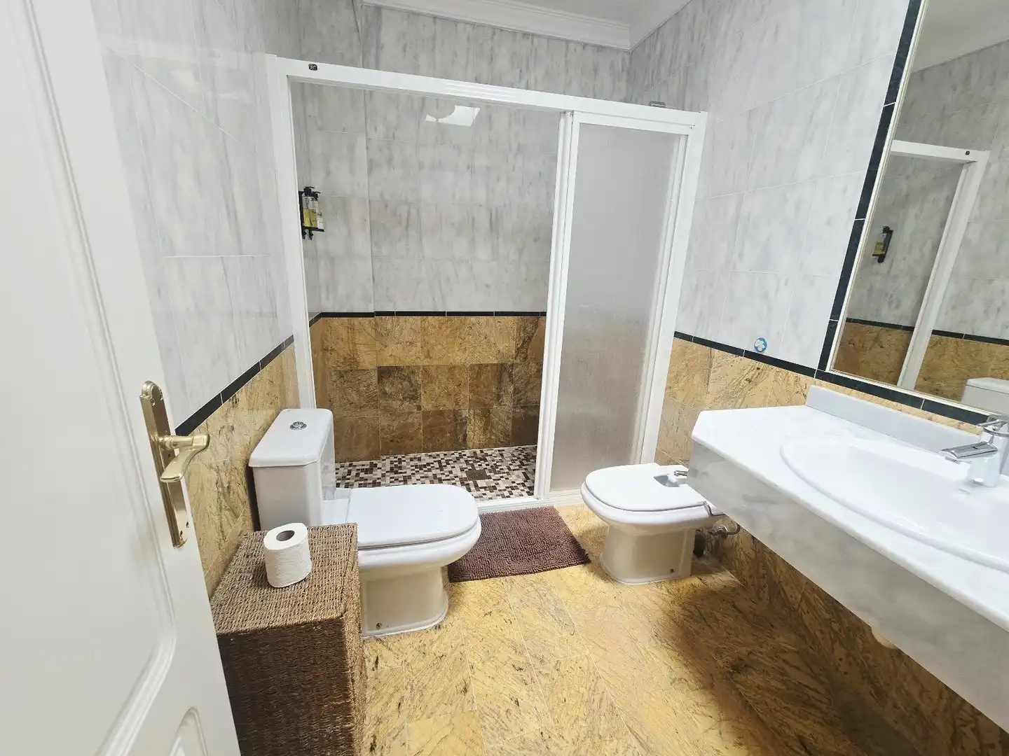 Bathroom of Duplexes for sale in Mojácar  with Air Conditioner, Terrace and Storage room