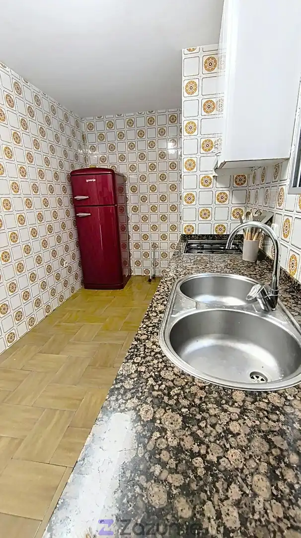 Küche von Wohnung zur Miete in Constantí mit Klimaanlage, Parkett und Möbliert
