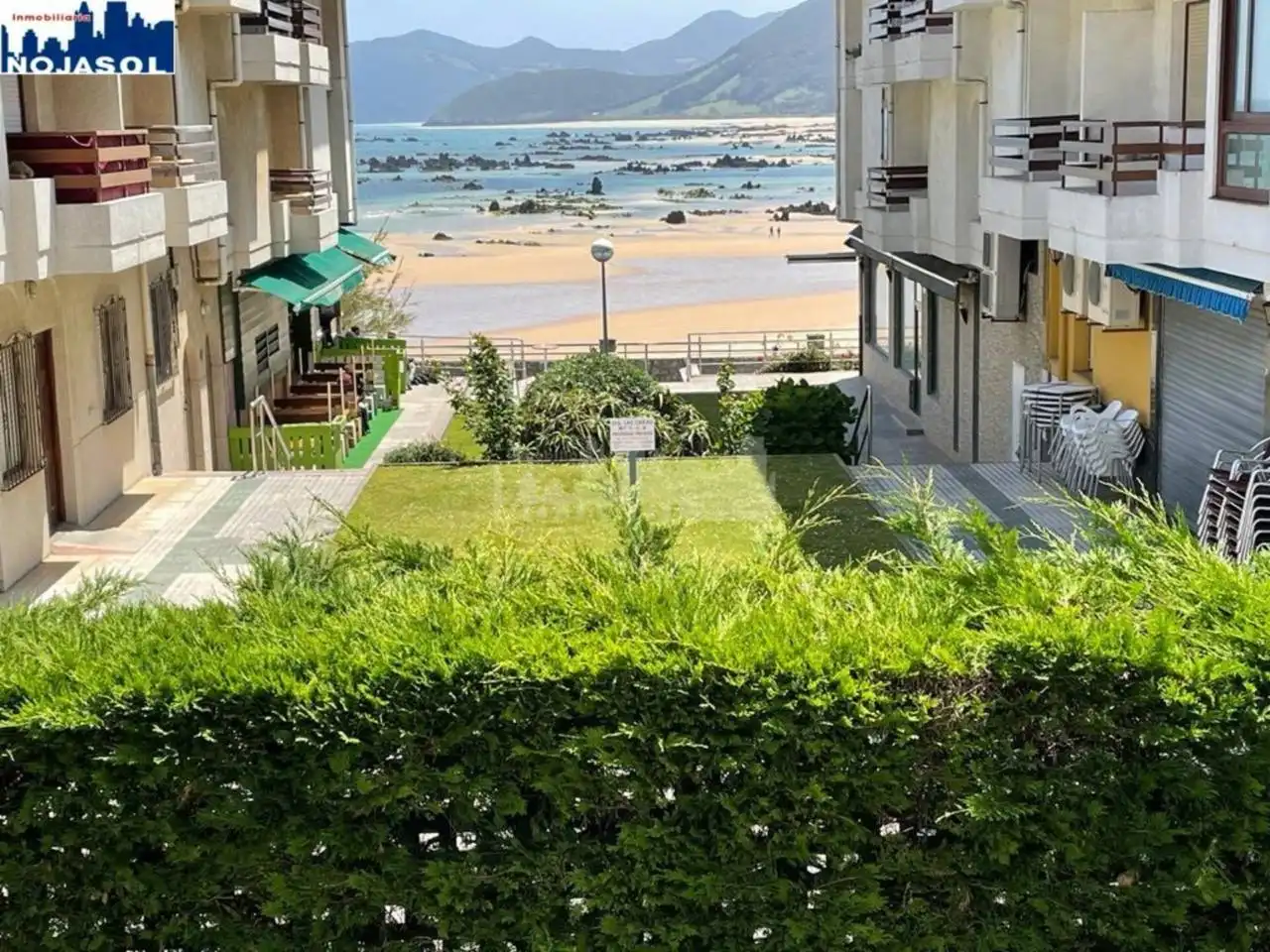 Garten von Wohnung zur Miete in Noja mit Heizung, Privatgarten und Terrasse