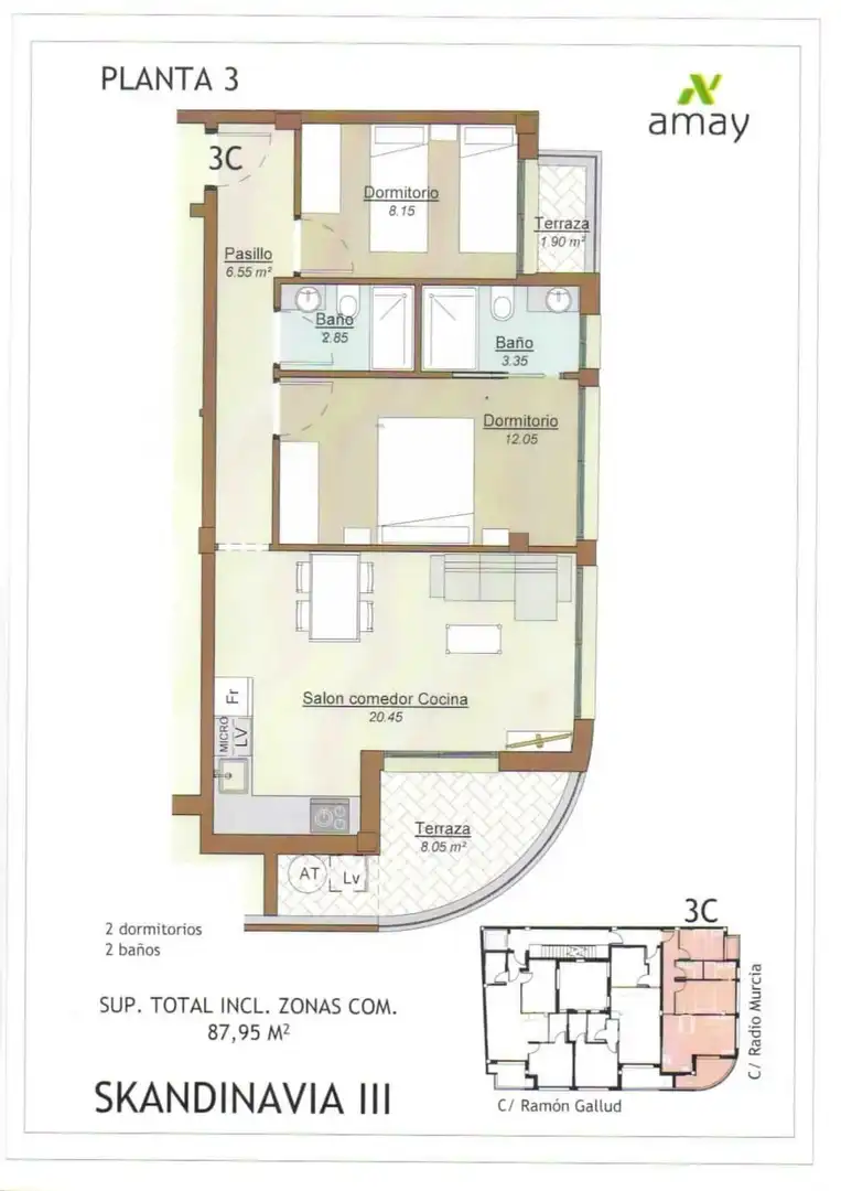Apartamento con terraza en venta en C/ RAMON GALLUD 164, imagen 29