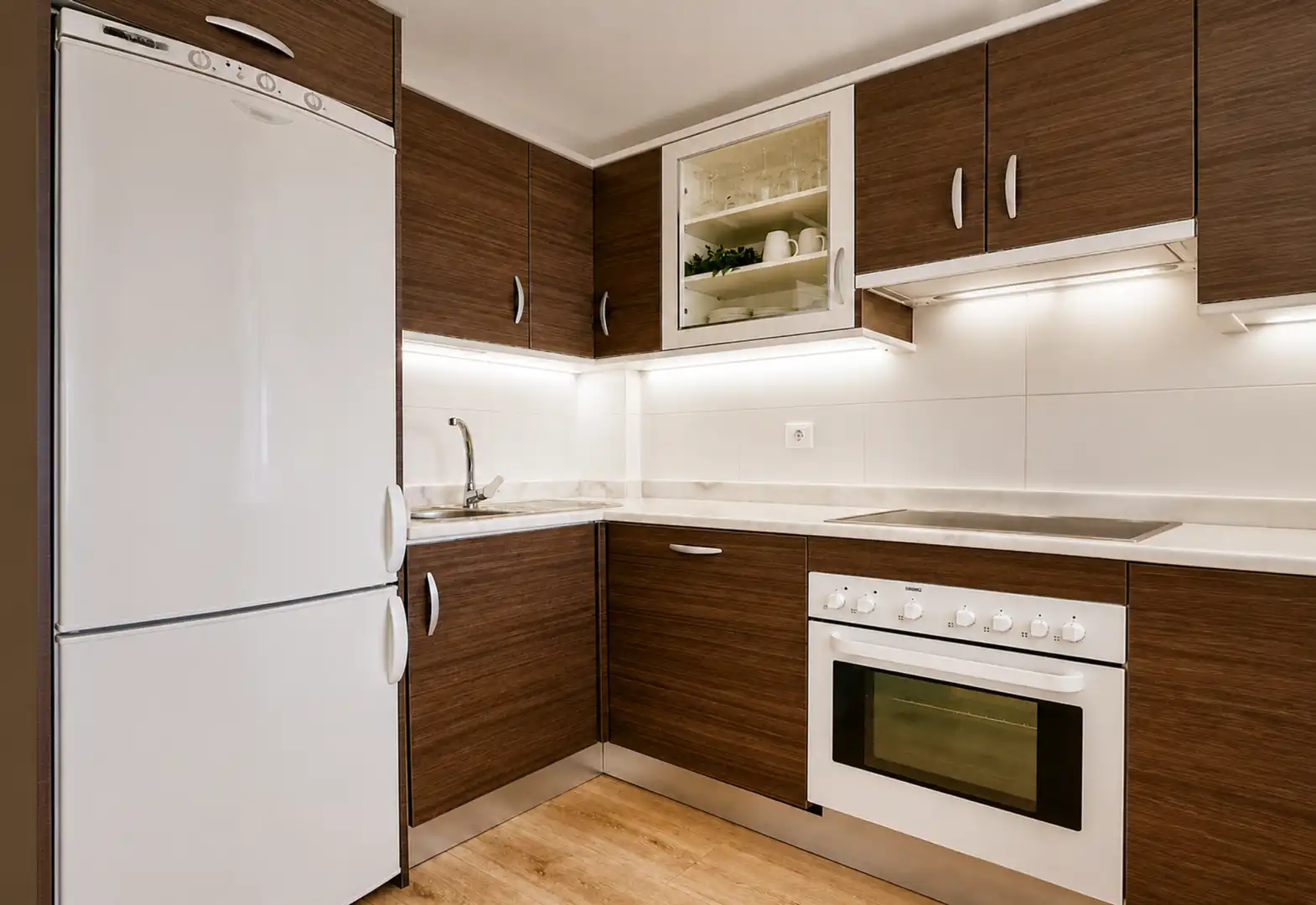 Kitchen of Apartments for sale in Manilva  with Air Conditioner, Terrace and Storage room