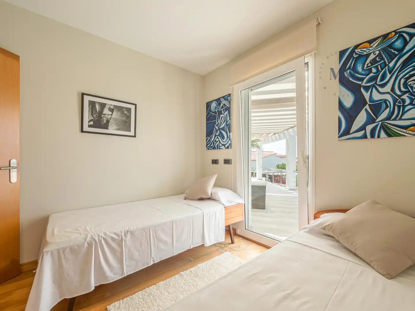 Dormitori de Casa o xalet en venda en Sant Lluís amb Aire condicionat, Jardí privat i Terrassa