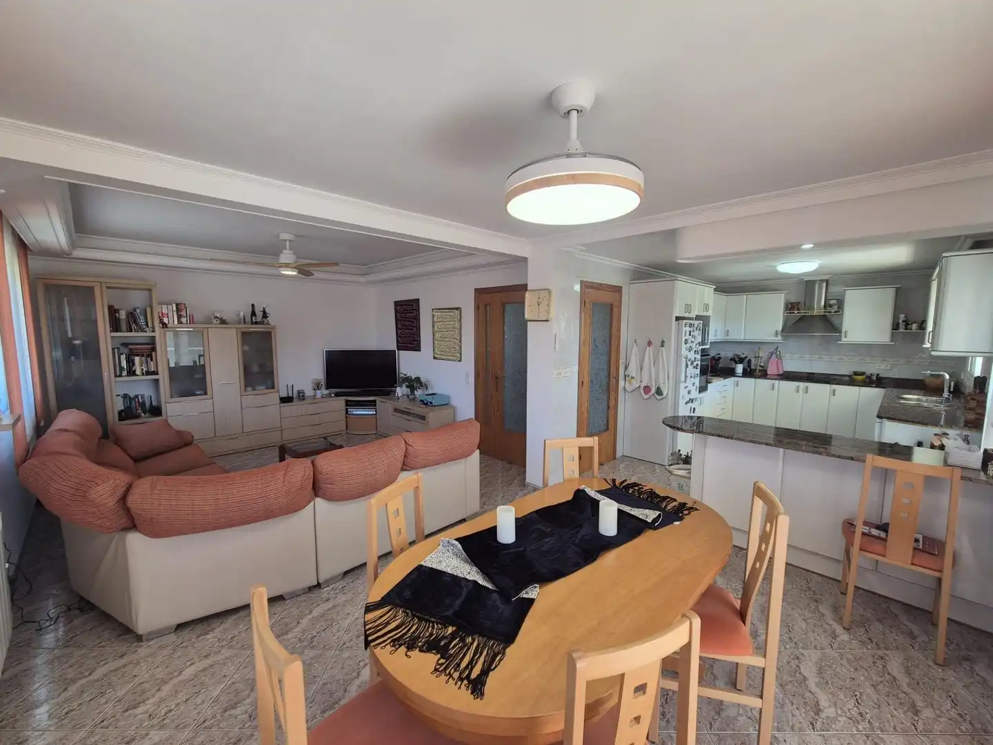 Dining room of Houses for sale in Amposta  with Heating, Private garden and Terrace
