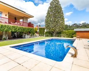 Swimming pool of House or chalet for sale in Les Franqueses del Vallès  with Air Conditioner, Heating and Private garden