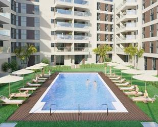 Swimming pool of Flat for sale in Roquetas de Mar  with Air Conditioner, Private garden and Terrace