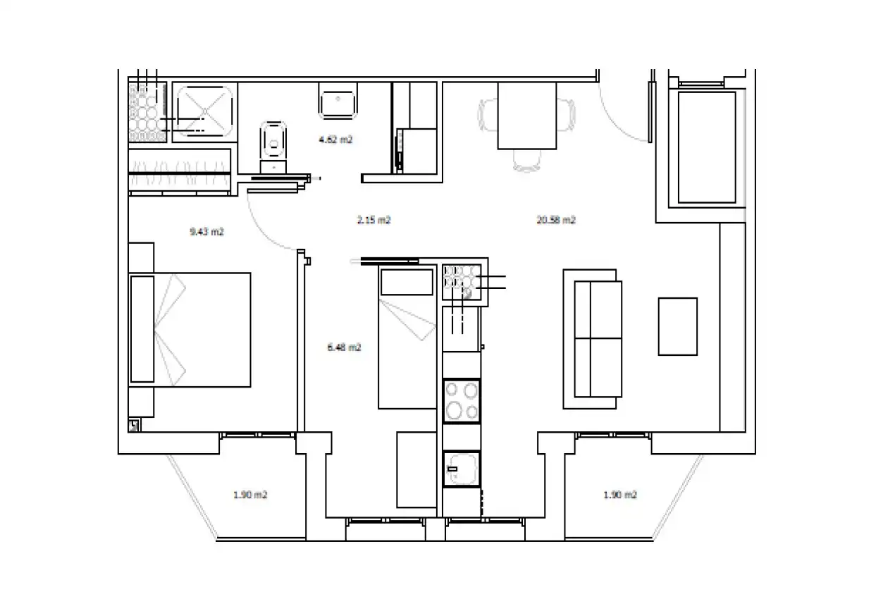 Apartment with terrace for sale in Carrer Palauet, imagen 16