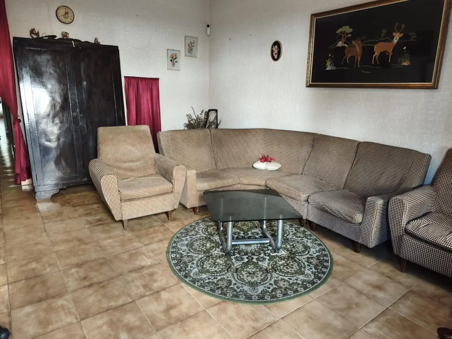Sala d'estar de Casa o xalet en venda en Sabadell amb Terrassa