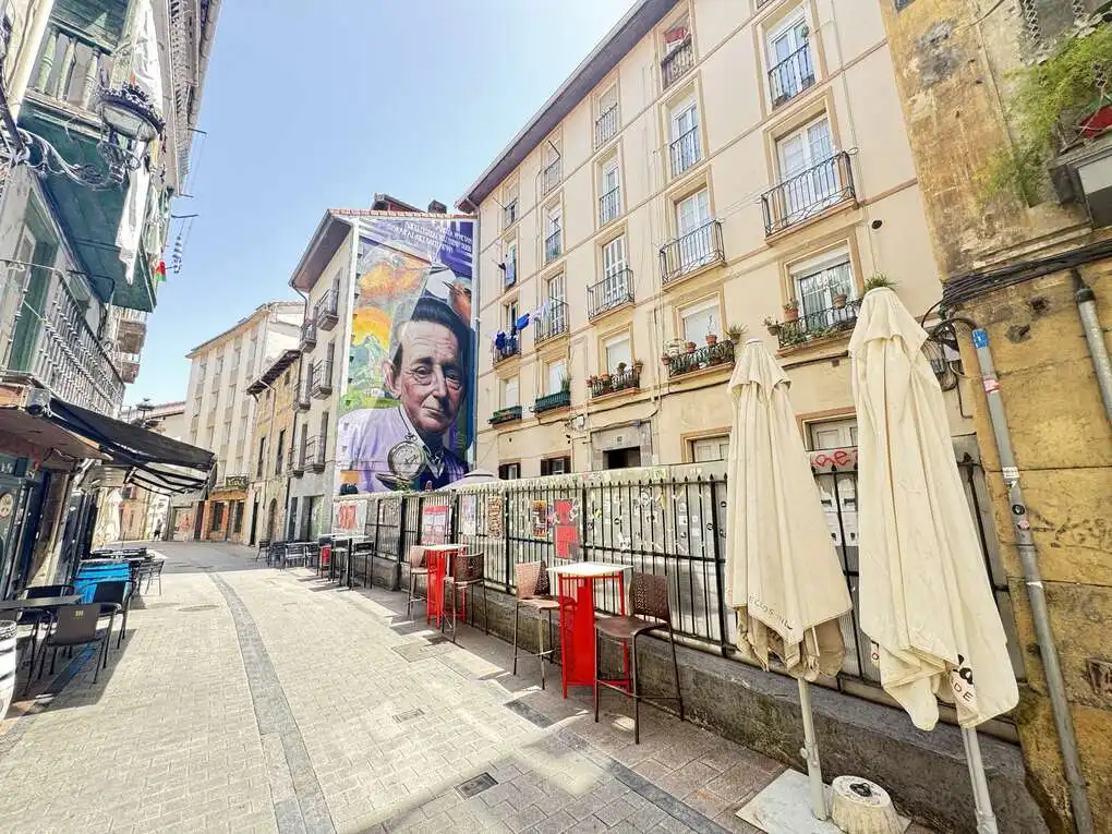 Vista exterior de Pis en venda en Ordizia amb Calefacció, Traster i Balcó