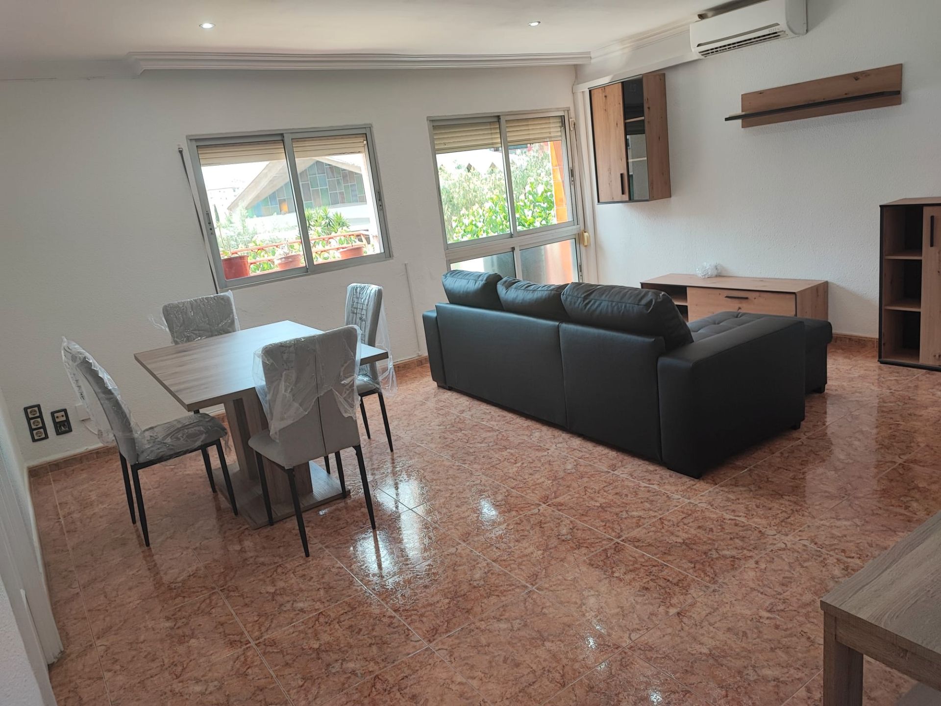 Living room of Flat for sale in  Tarragona Capital  with Air Conditioner, Heating and Furnished
