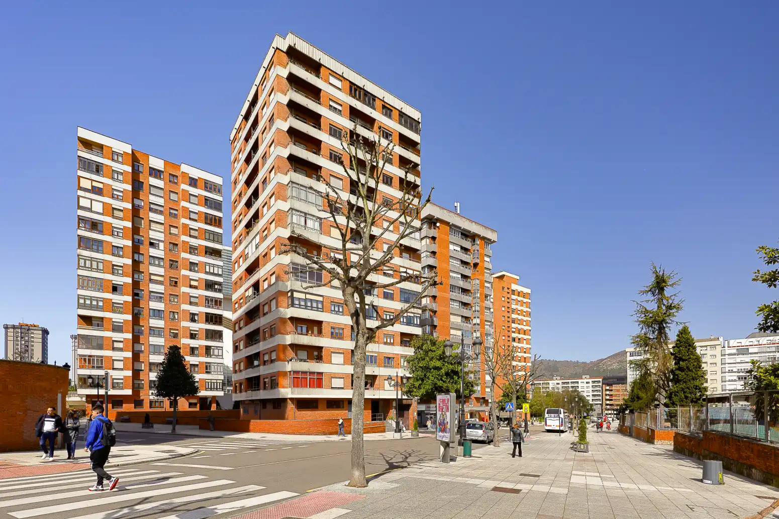 Exterior view of Flat for rent in Oviedo   with Heating, Parquet flooring and Terrace