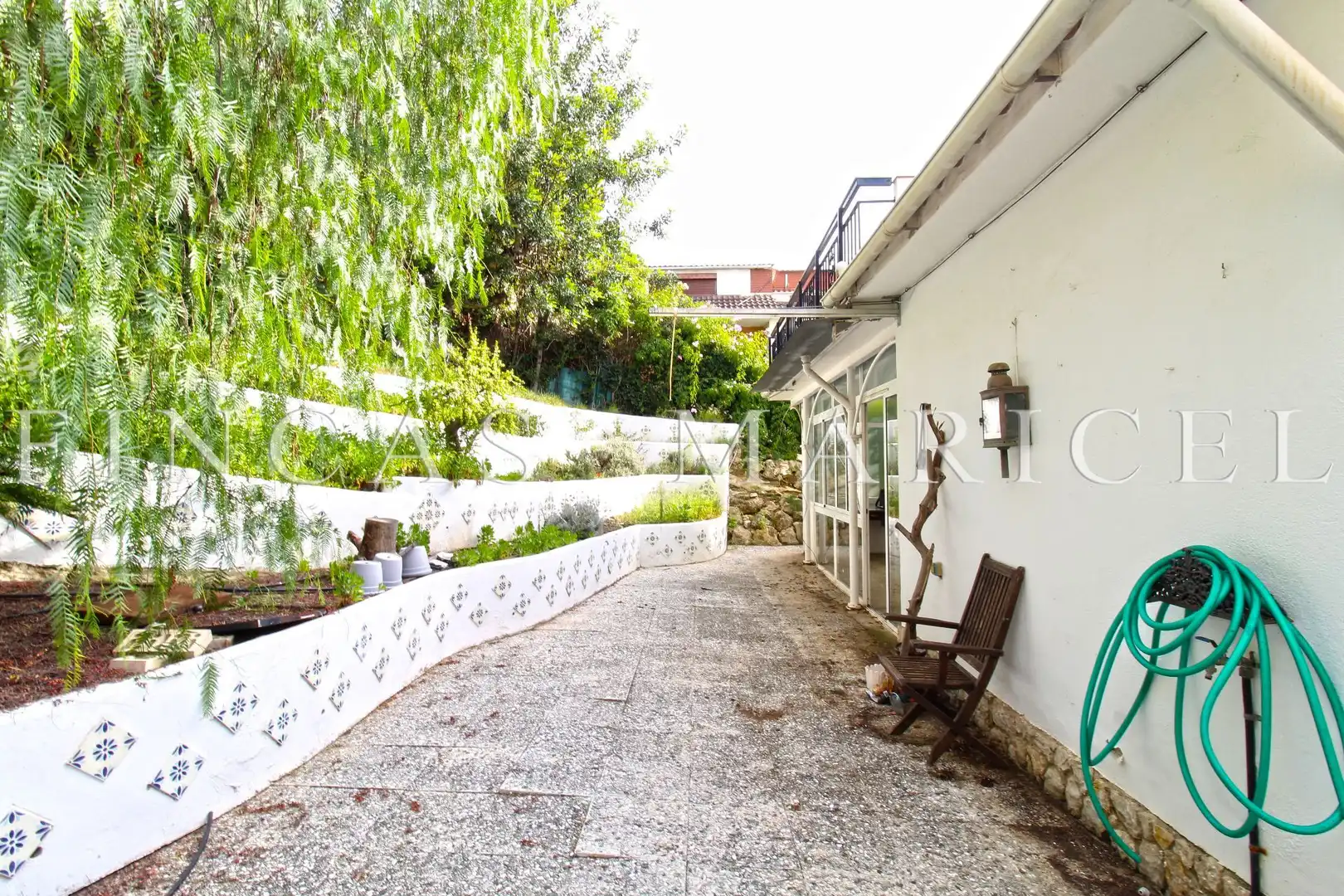 Jardín de Casa o chalet en venta en Sitges con Aire acondicionado, Calefacción y Jardín privado