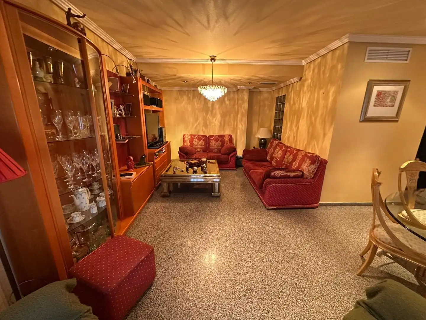 Living room of Attic for sale in Monóvar  / Monòver  with Air Conditioner, Storage room and Furnished