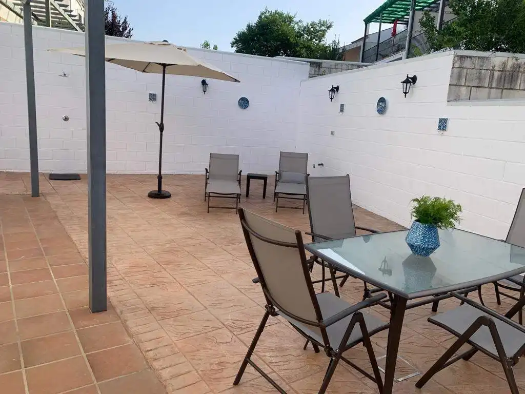 Terraza de Casa o chalet en venta en Malcocinado con Aire acondicionado, Jardín privado y Terraza